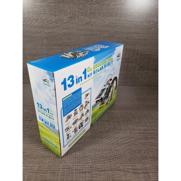 STEM Solar Robot Kit 13 In 1 Educational Environmental Building DIY Science - Picture 3 of 8